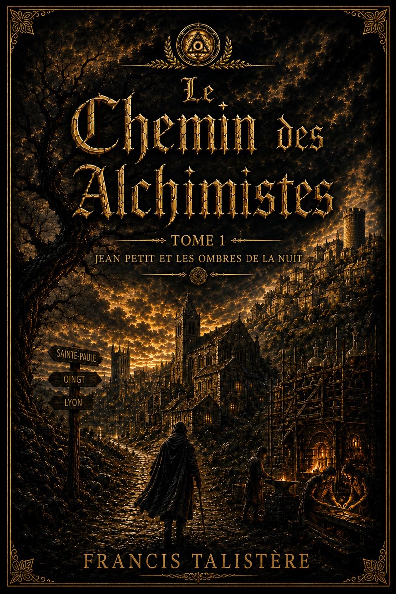 Couverture — Le Chemin des Alchimistes, Tome 1